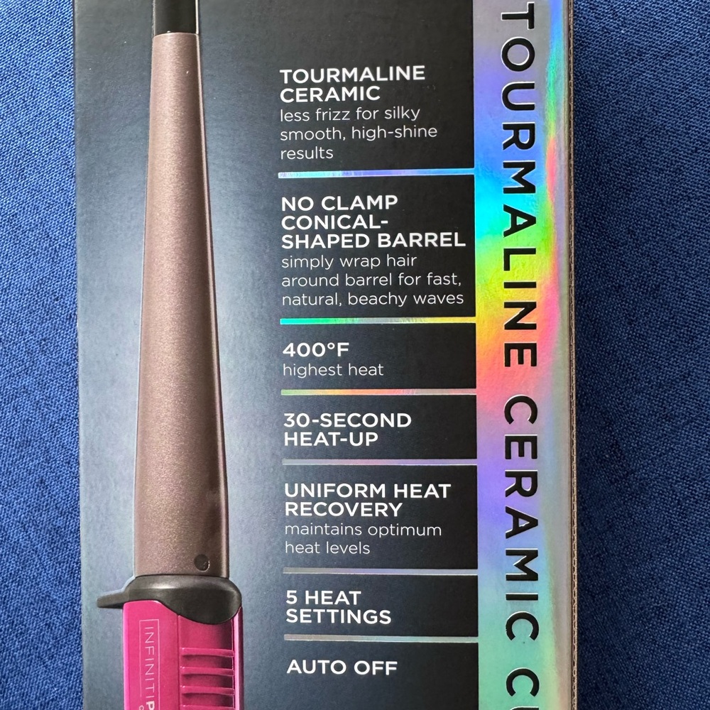 Conair Infiniti Pro Tourmaline Ceramic Curling Wand - Picture 6 of 6